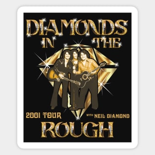 Diamonds In The Rough Band - Saving Silverman Movie Magnet